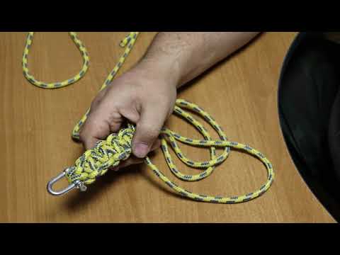 Видео: Ошейник для моей собаки. Из шнура.