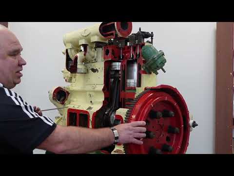 Видео: 477.  Конструкция двигателя макет в кабинете (помощь в экзамене)