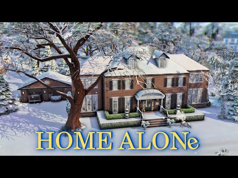 Видео: Один дома│Строительство│Home Alone│SpeedBuild│NO CC [The Sims 4]