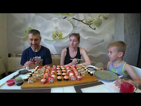 Видео: МУКБАНГ СЕМЕЙНЫЕ РОЛЛЫ | MUKBANG FAMILY ROLLS #mukbang #мукбанг