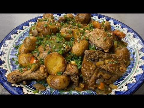 Видео: Курица по-уйгурски | Uyghur-style chicken | Uigurisches Hühnchen | 维吾尔风味鸡