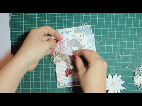 Видео: Новогодняя сказка. Открытка к Новому году. Мастер-класс
