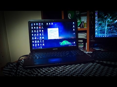 Видео: Ноутбук (Samsung R540) замена термопасты