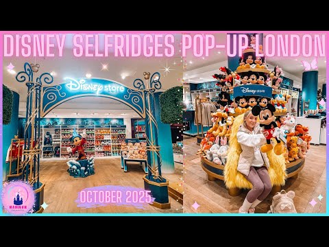 Видео: Всплывающий магазин Disney Store Selfridges в Лондоне Видеоблог о шопинге на Оксфорд-стрит. Прихо...