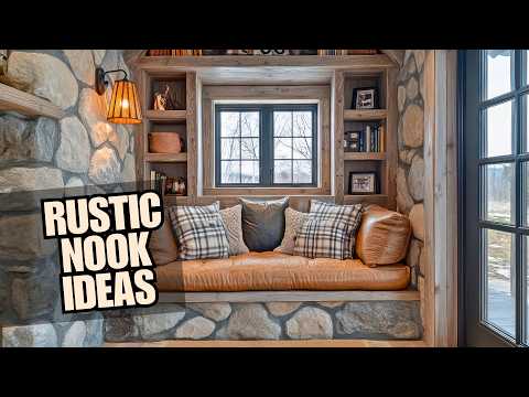 Видео: Идеи уютных уголков для вашего дома в деревенском стиле, которые вам понравятся