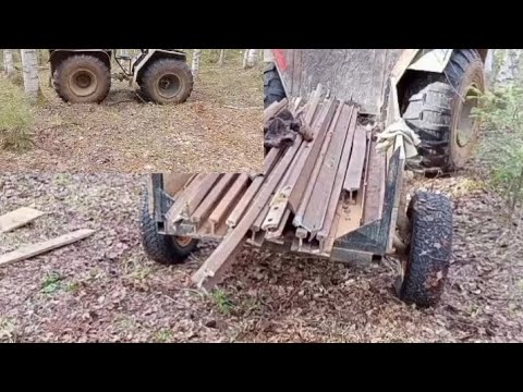 Видео: Еду за прошлогодними находками. Металлокоп. Каракат-болотоход.