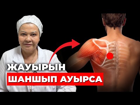Видео: Жауырын асты ауруының себебі | Жауырын арасы шаншып ауырса