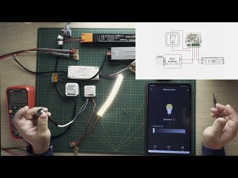 Видео: Диммер для светодиодной ленты QS Zigbee D06 DC