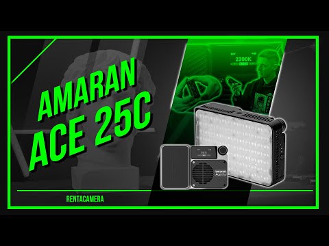 Видео: ВСЕГДА БЕРУ С СОБОЙ | APUTURE AMARAN ACE 25C