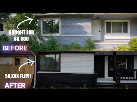 Видео: Мой первый переворот в доме! Превращаю чек на 8 тысяч в чек на 174 тысячи с помощью инвестиций в ...