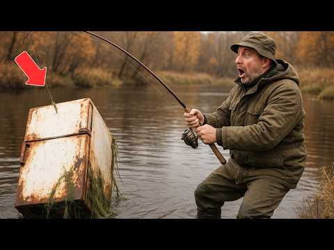Видео: То что рыбак обнаружил в старом холодильнике, повергло в шок весь полицейский участок!