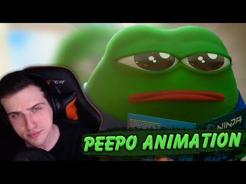 Видео: Hellyeahplay смотрит: Spending time without your favorite streamer - Peepo Animation