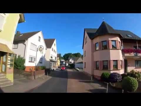 Видео: Германия. г. Нассау (Nassau). Горные районы Германии. Горные села