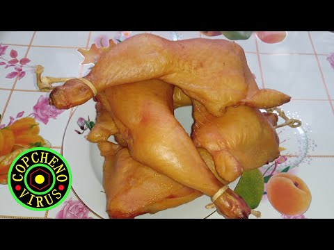 Видео: Коптим правильно ! Вкуснейшие куриные окорочка - горячего копчения в домашних условиях / Smoked meat