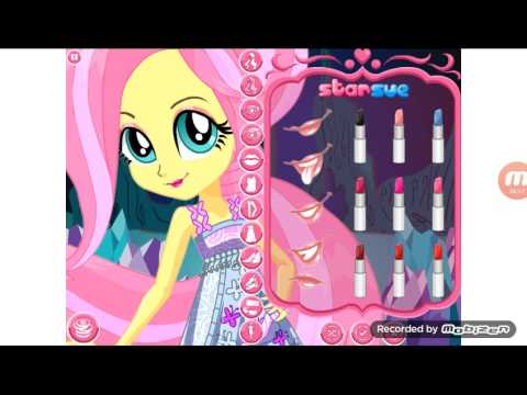 Видео: 4 Equestria Girls-одевалки: Флаттершай