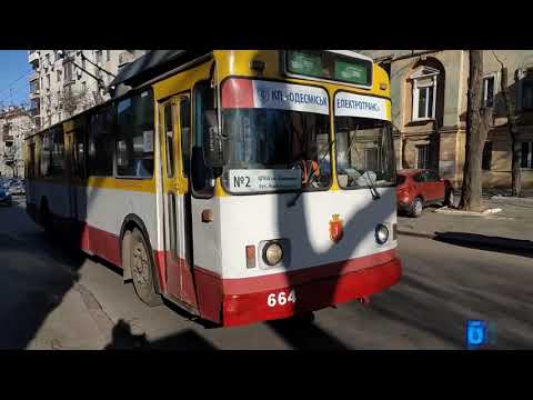 Видео: Троллейбус 2 (ЗиУ-682): ст. Новосельского - ст. ЦПКиО им. Шевченко