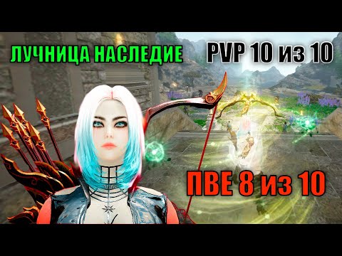 Видео: Black Desert лучница наследие пвп\пве гайд новичку