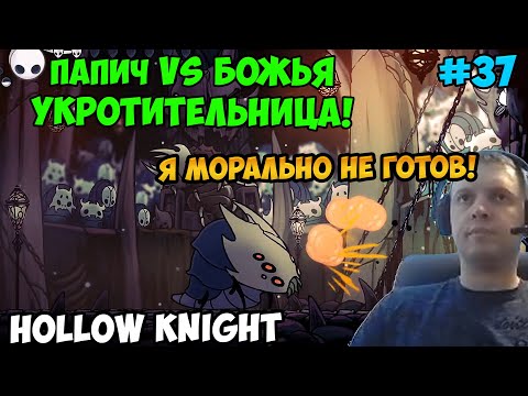 Видео: Папич играет в Hollow Knight! Божья укротительница! 37
