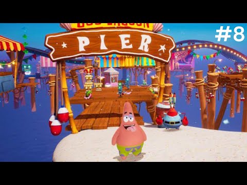 Видео: ПЫТАЮСЬ ПРОЙТИ ГЛАВУ 17 МИНУТ || SpongeBob BFBB №8