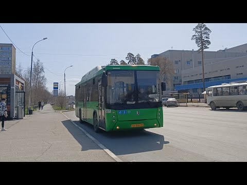 Видео: автобус НефАЗ-5299-40-51 № 1981 гос № КК 886 66 маршрут 58