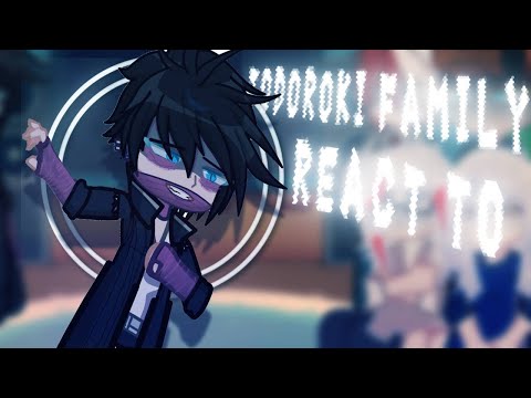 Видео: Todoroki family REACT to DABI | MHA | русский/english