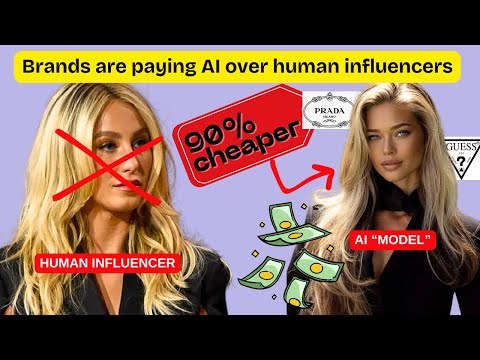 Видео: Инфлюенсеры проигрывают битву с ИИ. Это конец?