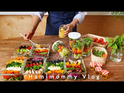 Видео: Приготовьте Здоровый Салат вместе со мной 🥕ㅣКак сохранить салат свежим на неделюㅣЕжедневный влог