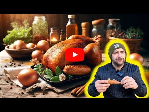Видео: Копчена курка та окорок. Як закоптити соковиту курку ?