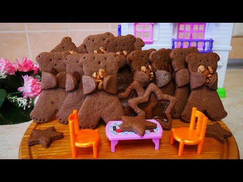 Видео: ПЕЧЕНЬЕ которого МНОГО НЕ БЫВАЕТ | Мишки с Орешками | Вкусный и Простой рецепт