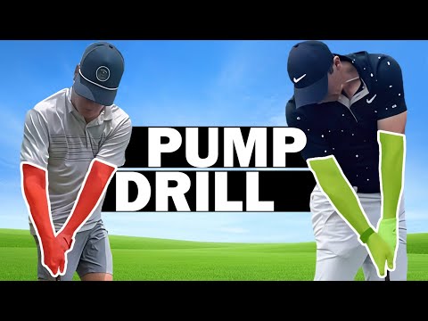 Видео: PUMP DRILL для ЧИСТОГО сжатия! (Рори Макилрой против Брайана — Анализ свинга)