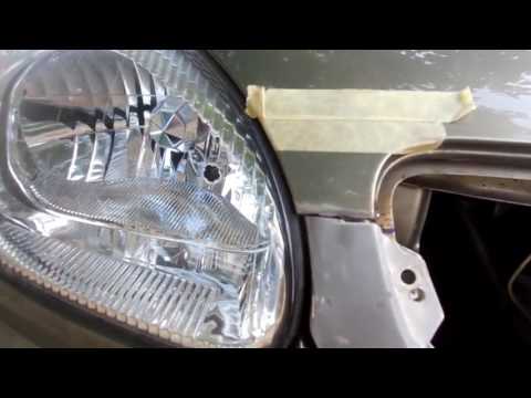 Видео: Антикоррозионная обработка пушечным салом.Lanos.