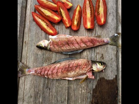 Видео: Обдир из Хариуса. Простое таежное блюдо.