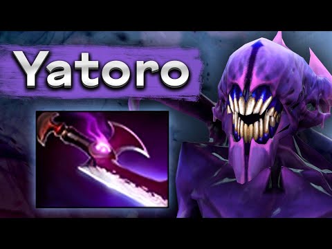 Видео: Яторо на саппорте Бейне нанес больше урона чем керри! - Yatoro Bane 7.34 DOTA 2