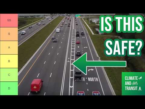 Видео: Список уровней велосипедной инфраструктуры