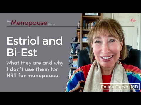 Видео: Эстриол и Би-Эст: что это такое и почему я не рекомендую их в качестве ЗГТ при менопаузе | Фелис ...