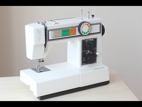 Видео: Privileg Super Nutzstich 5005 Nähmaschine Sewing machine Швейная машина test