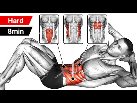 Видео: Короткая, но мощная тренировка для мышц брюшного пресса ➜ Тяжело, но очень эффективно