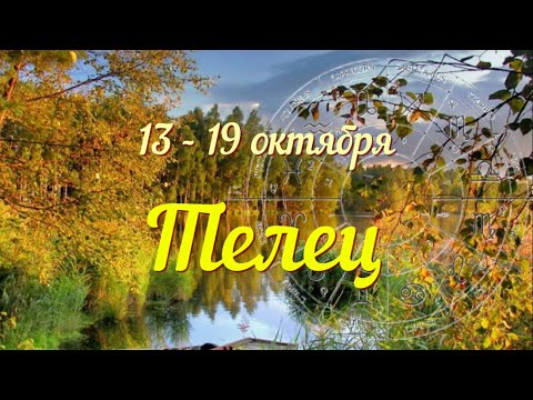 Видео: ТЕЛЕЦ ♉️Прогноз на неделю с 13 по 19 октября .