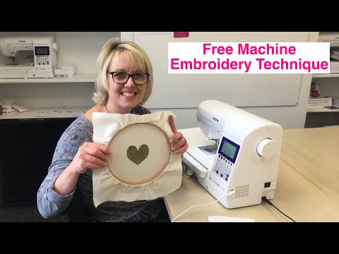 Видео: Бесплатная техника машинной вышивки с Клэр Мюир — аппликация с необработанным краем