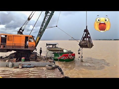 Видео: [278] Перевозка песка по реке Меконг во Вьетнаме