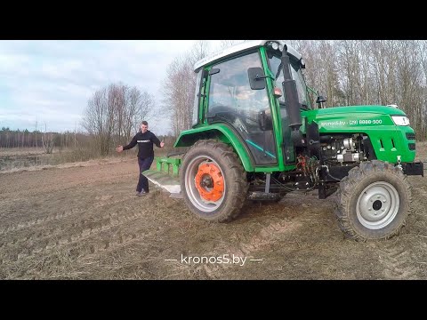 Видео: 🔥 Пахота 2021: Shifeng SF-504С с плугом Kerland B-3.25 на три корпуса в работе