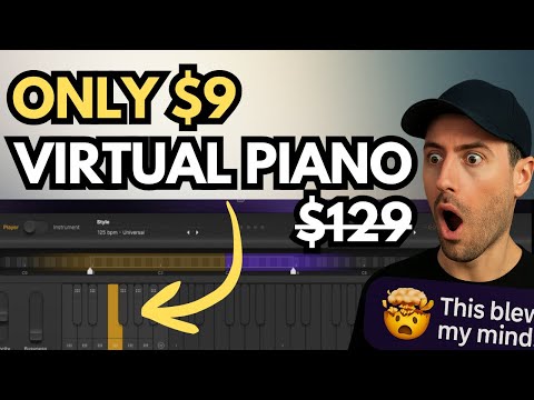 Видео: Спешите! Виртуальный пианист VOGUE за 9 долларов — от начальных навыков до студийной игры за счит...