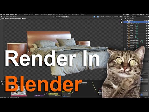 Видео: Рендер в Blender. Понятно, просто, быстро, красиво.
