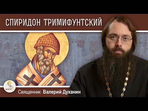 Видео: СВЯТИТЕЛЬ СПИРИДОН ТРИМИФУНТСКИЙ. Священник Валерий Духанин