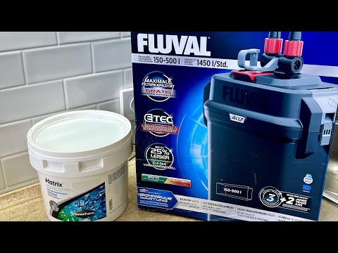 Видео: ОБЗОР Seachem Matrix Возможно лучшая (биологическая фильтрация) для внешнего фильтра Fluval 407.