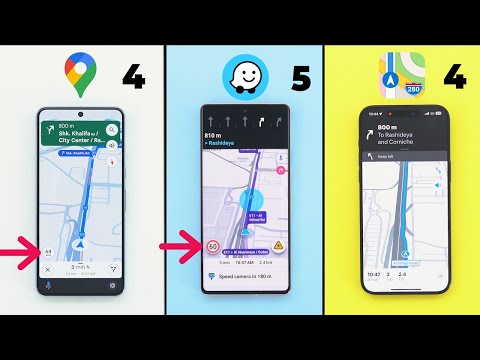 Видео: Google Maps против Waze против Apple Maps — за пределами Северной Америки!