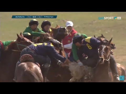 Видео: Көкпар. Қазақстан чемпионаты. Жоғарғы лига. Финал. Әулиеата - Түркістан