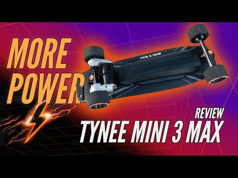 Видео: Обзор Tynee Mini 3 Max — новый кандидат на звание лучшего электрического шортборда?!