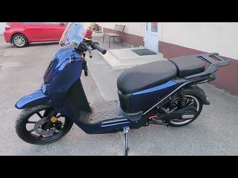 Видео: Електроскутер з великими колесами Elwinn Benc 3000 Вт