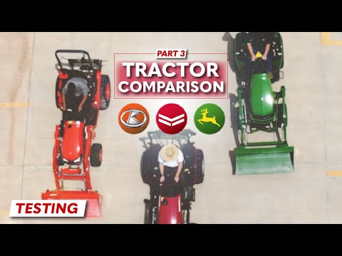 Видео: СРАВНЕНИЕ ТРАКТОРОВ ЧАСТЬ 3 | JOHN DEERE против KUBOTA против YANMAR [Сравнение тракторов]